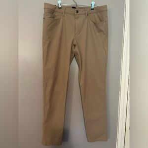 Lululemon ABC Slim Men's Tan Pants- 34x32